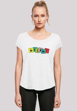 BIG BANG THEORY BAZINGA ELEMENTS - Print T-shirt - white