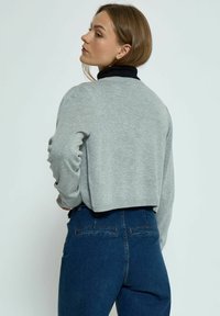 PEPPERCORN PUFF SLEEVE - Kardiganas - light grey melange