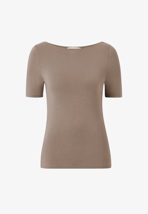 Ellos Collection, MIT BOOTSHALS - Basic T-shirt - farbe beige