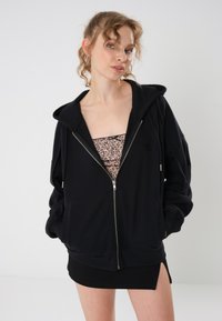 Even&Odd Felpa con zip - black