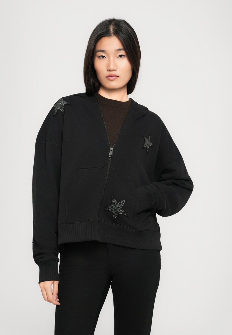 Russell R-266F-0 - Felpa donna Authentic Full Zip - Nero | Italia