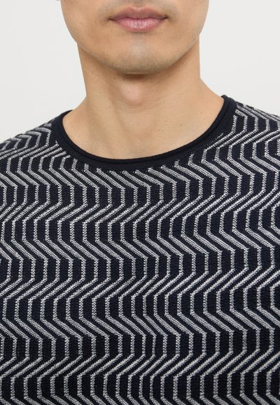 Emporio Armani Printtipaita - fancy blue/white