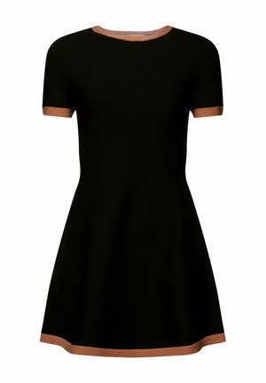 Gebreide jurk - black