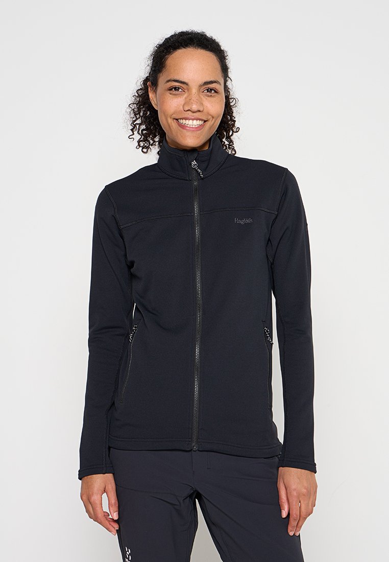 Haglöfs Sweater met rits zwart
