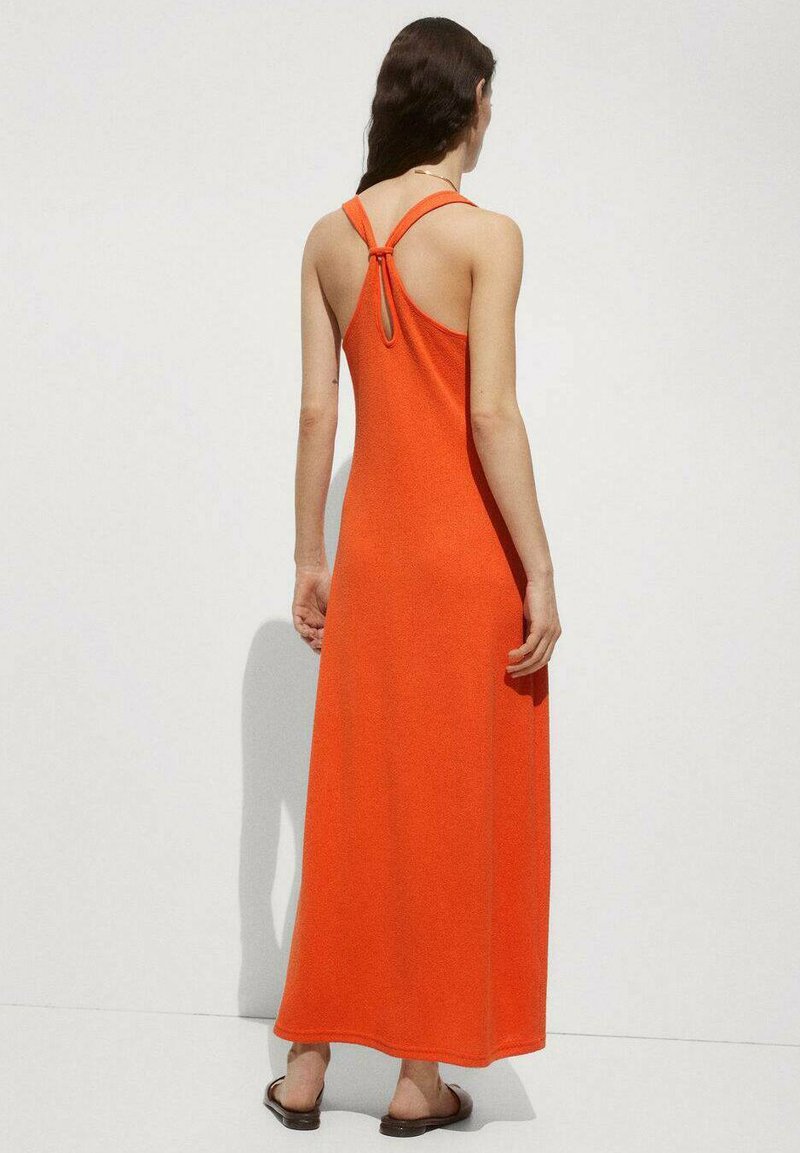 market & spruce alisha knit strappy back maxi dress Sophie crystal-embellished open-back maxi dress