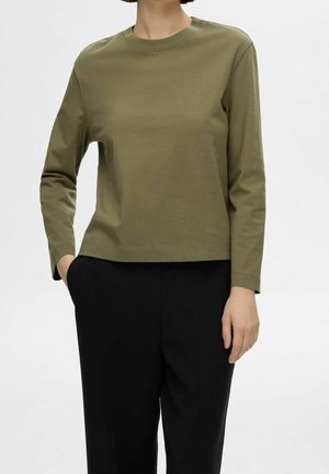 Maglietta a manica lunga - khaki