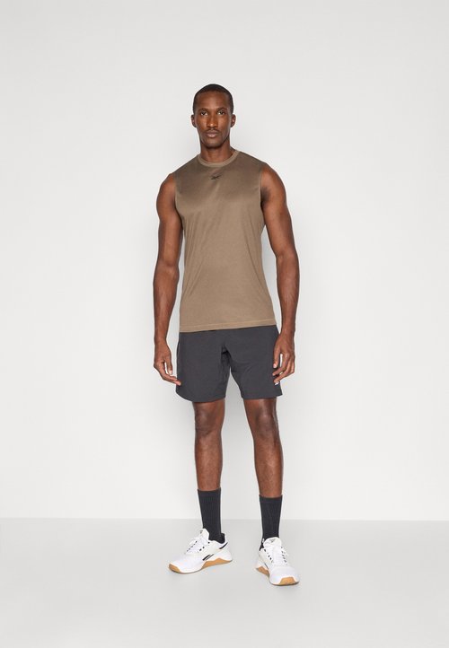 Reebok Bermudas de hombre WOR WOVEN SHORT FITNESS Negro — foto 2