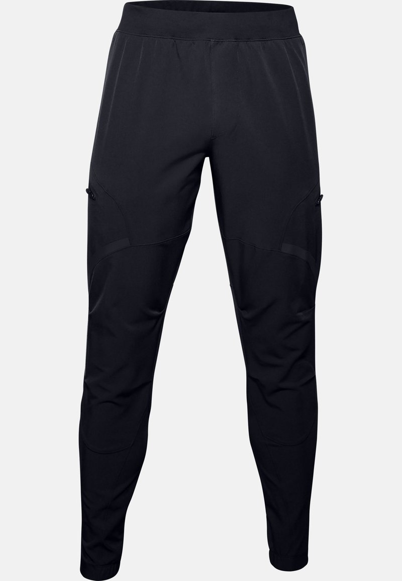 Under Armour - UNSTOPPABLE  - Tracksuit bottoms - black, Enlarge