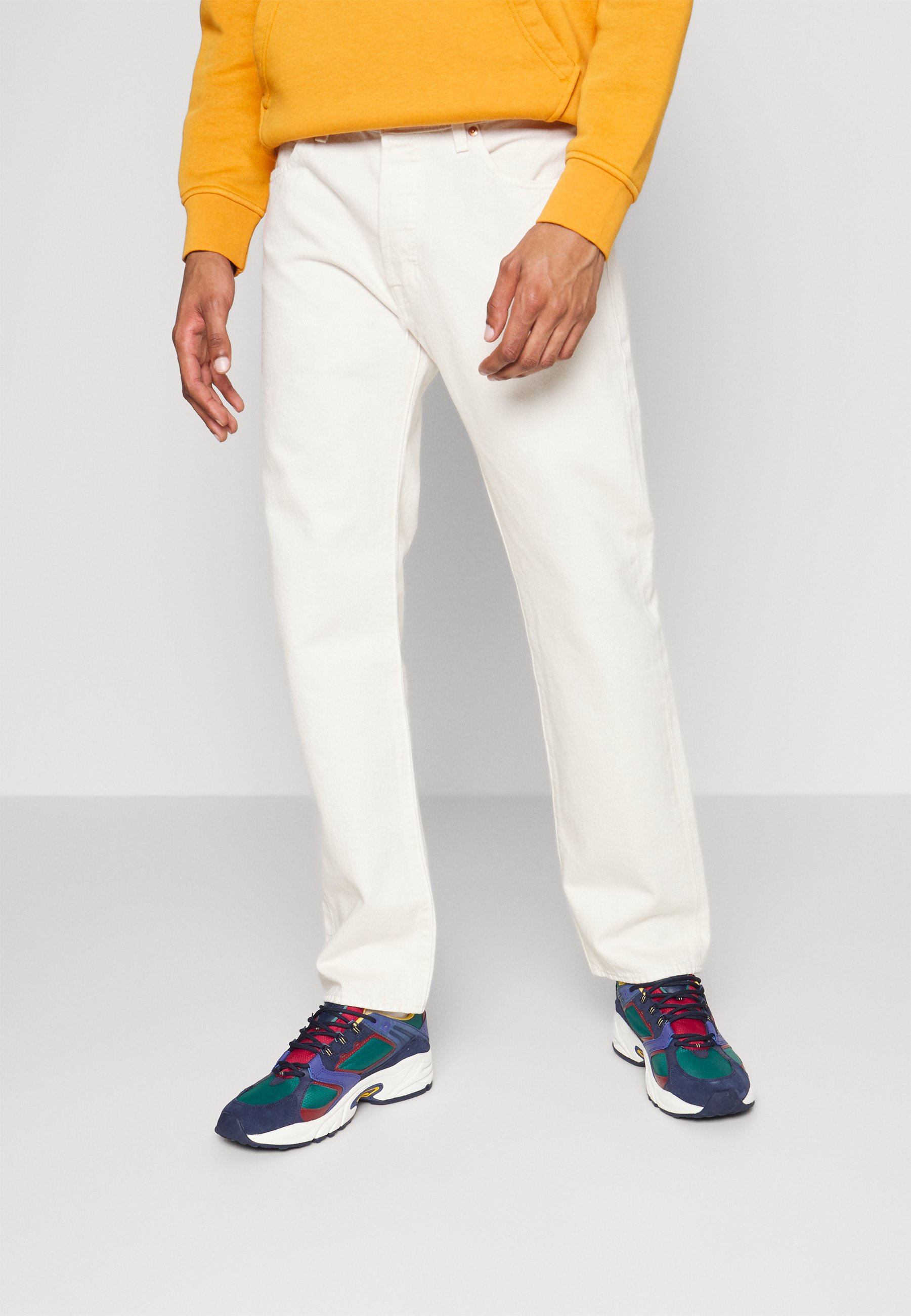 Levi's® 501® ORIGINAL - Straight leg jeans - my candy/white denim -  Zalando.co.uk