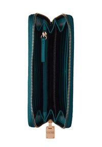 Borbonese LARGE - ZIP AROUND - Portafoglio - peacock