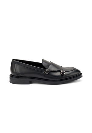 DOUBLE-BUCKLE  - Mocassini eleganti - black