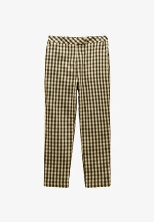 Tom Joule, REGULAR FIT - ADA GINGHAM TAILORED TROUSERS . - Bukser - green