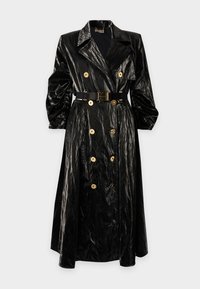 WOMEN DUST COAT WITH BELT - Klassinen takki - nero