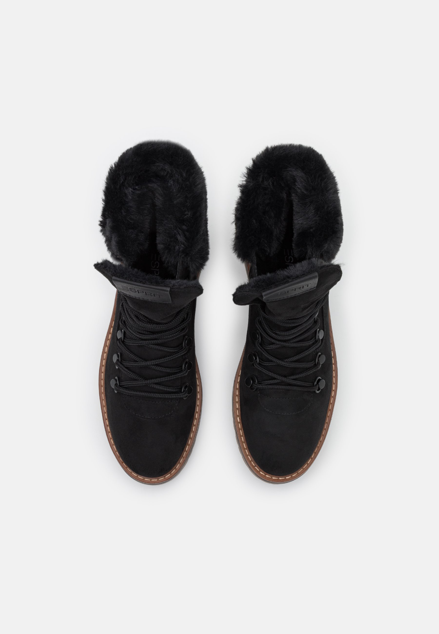 esprit booties black