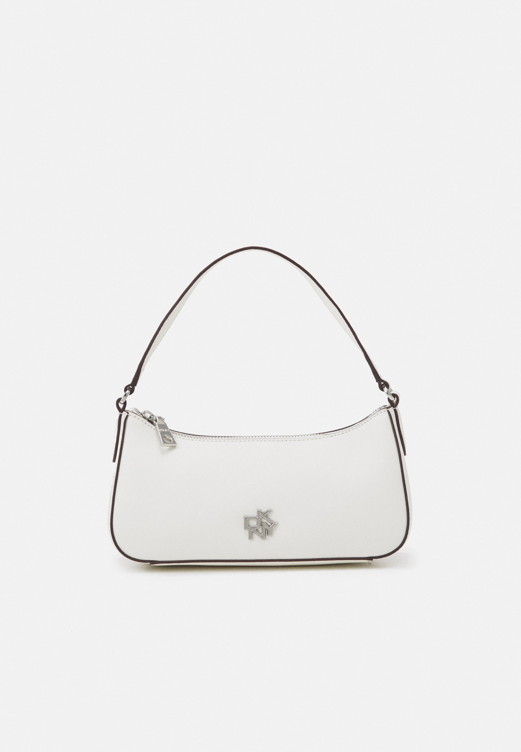 Dkny Carol Ew Baguette Handbag White Silver White Zalando Co Uk