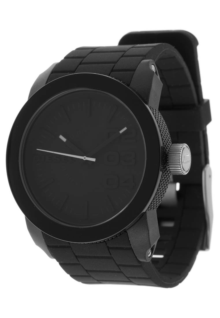 Montre Homme Diesel DZ1814 - Chronographe, Boîtier Argent 12mm, Bracelet Cuir Marron, Occasion