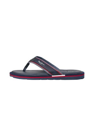 BARREL - T-bar sandals - navy