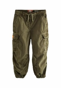 REGULAR FIT - Kapsáče - khaki green