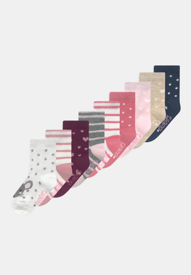 Ewers MOUSE PATTERNS 9 PACK UNISEX - Socks - multi-coloured