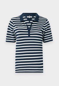 Unselected, dark night navy/ ecru 
