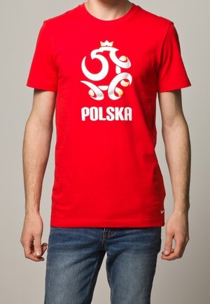 T-shirt con stampa - red