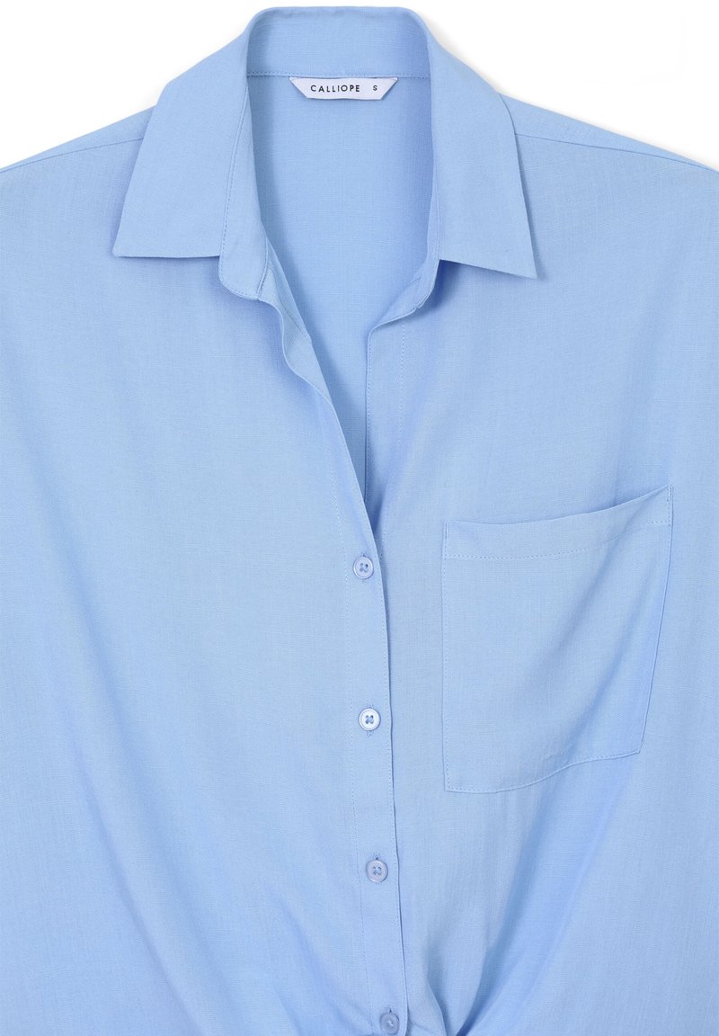 Camicia Azzurra Camicia Jeans Con Nodo Calliope CON NODO Camicia