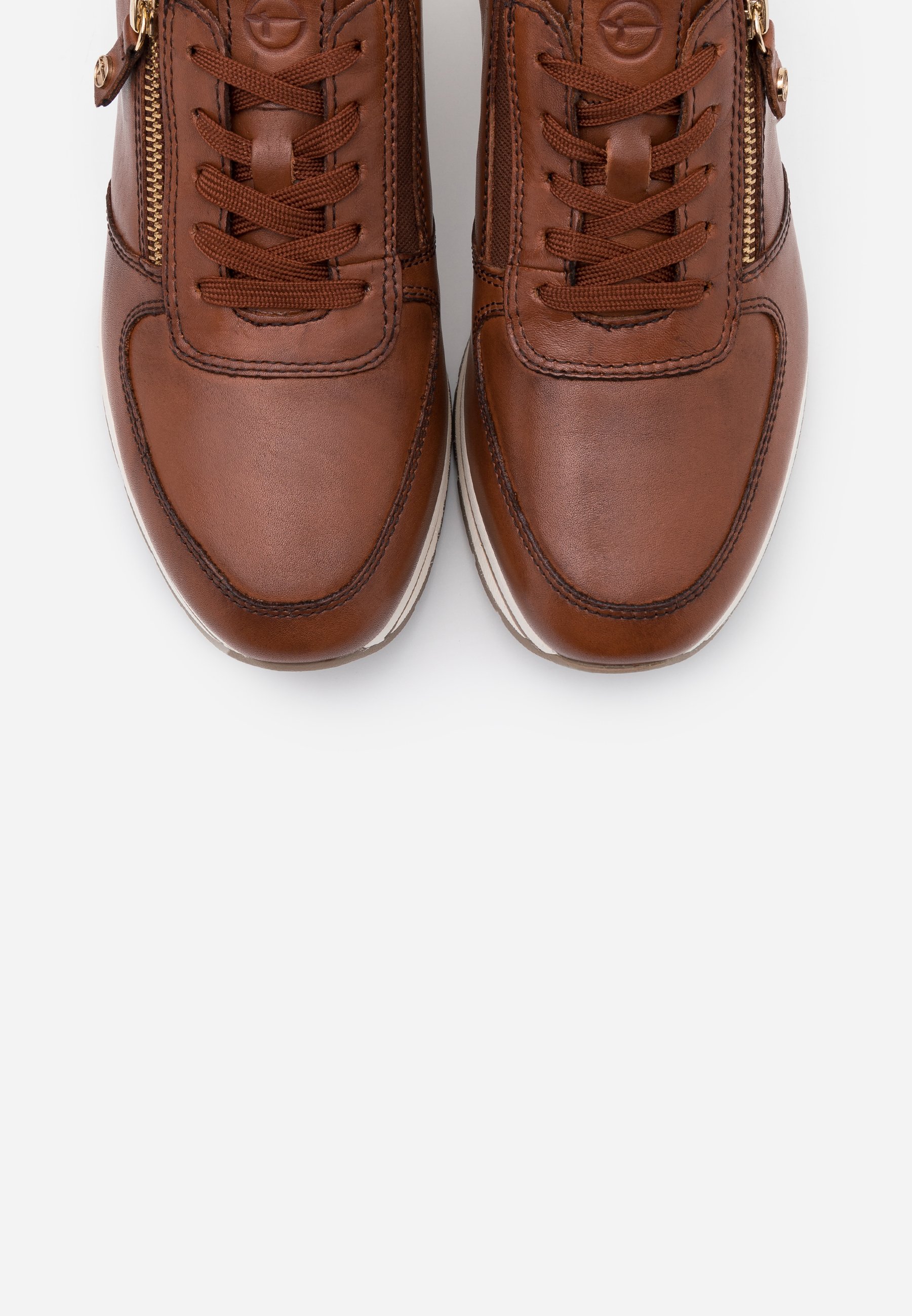 Tamaris Pure Relax LACE UP Joggesko chestnutkonjakk Tamaris Pure Relax LACE UP Joggesko chestnutkonjakk
