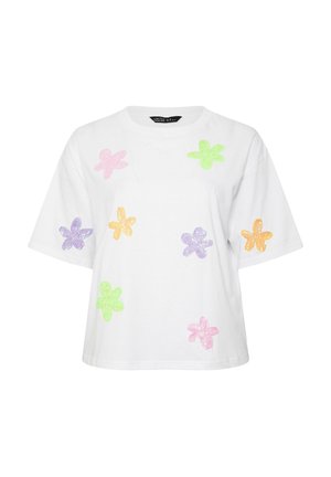 Yours Clothing, T-shirt imprimé - white