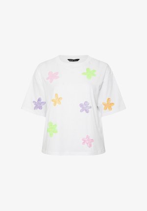 Yours Clothing, T-shirt imprimé - white