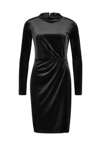 MIT HOHEM KRAGEN - Cocktailjurk - black beauty