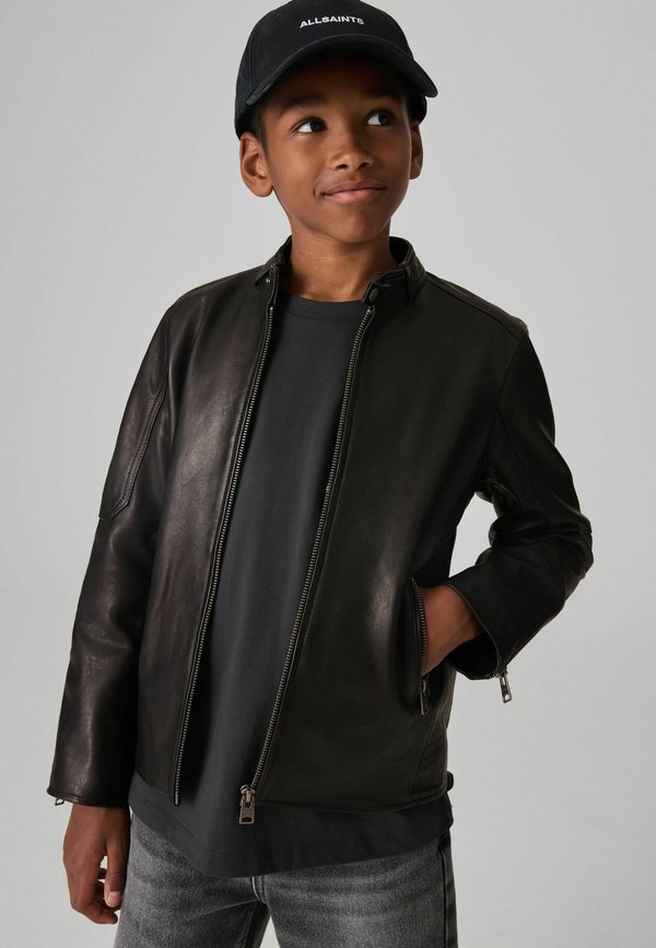 REGULAR FIT - Lederjacke