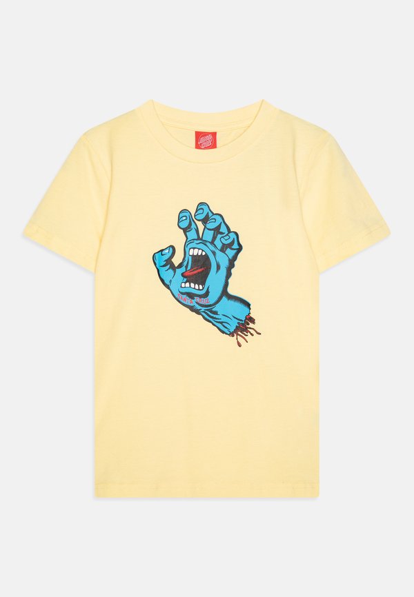YOUTH SCREAMING HAND UNISEX - Print T-shirt - butter
