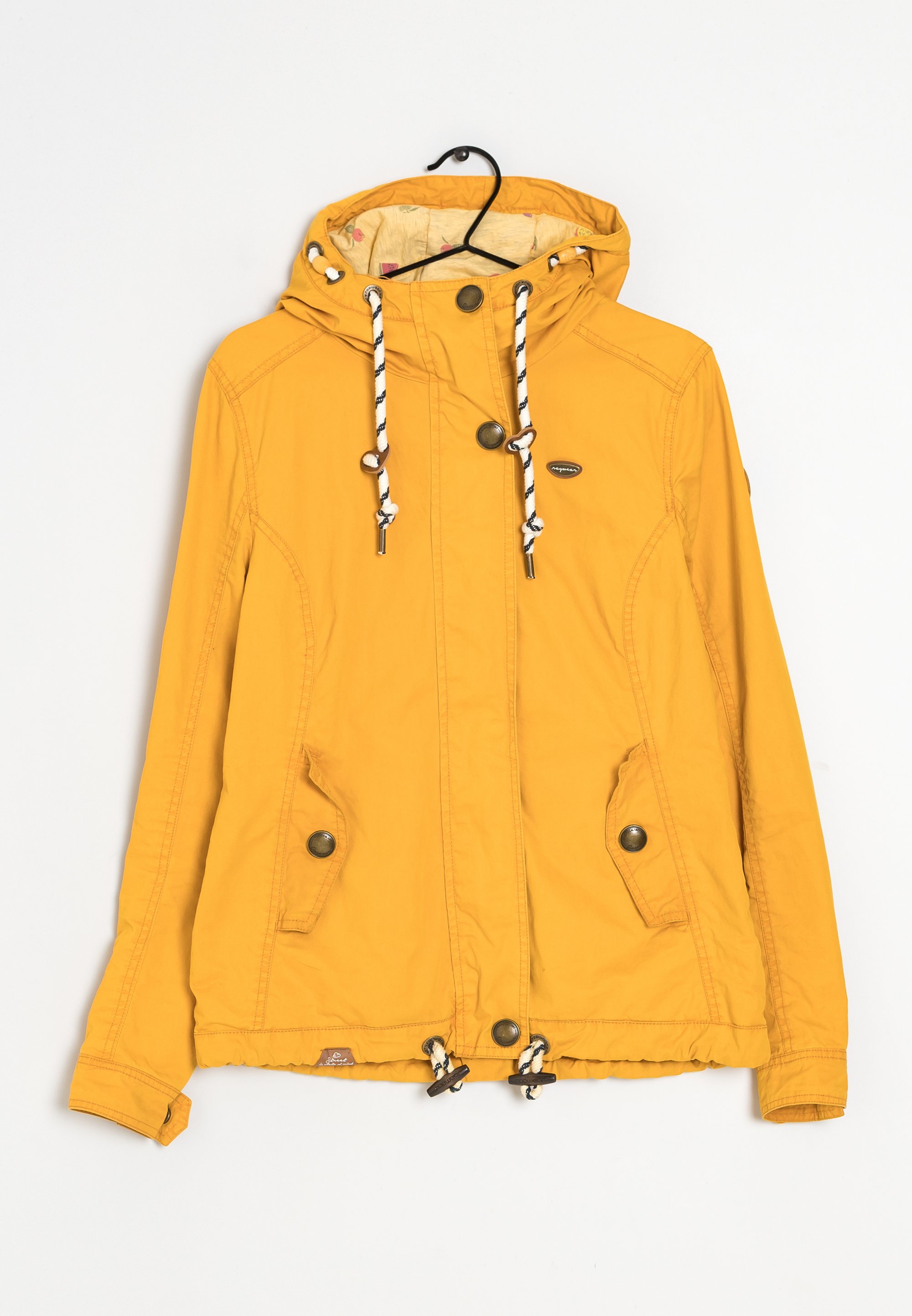 Ragwear Winterjacke Gelbes Logo Zalando Ragwear Parka Monade Gelb