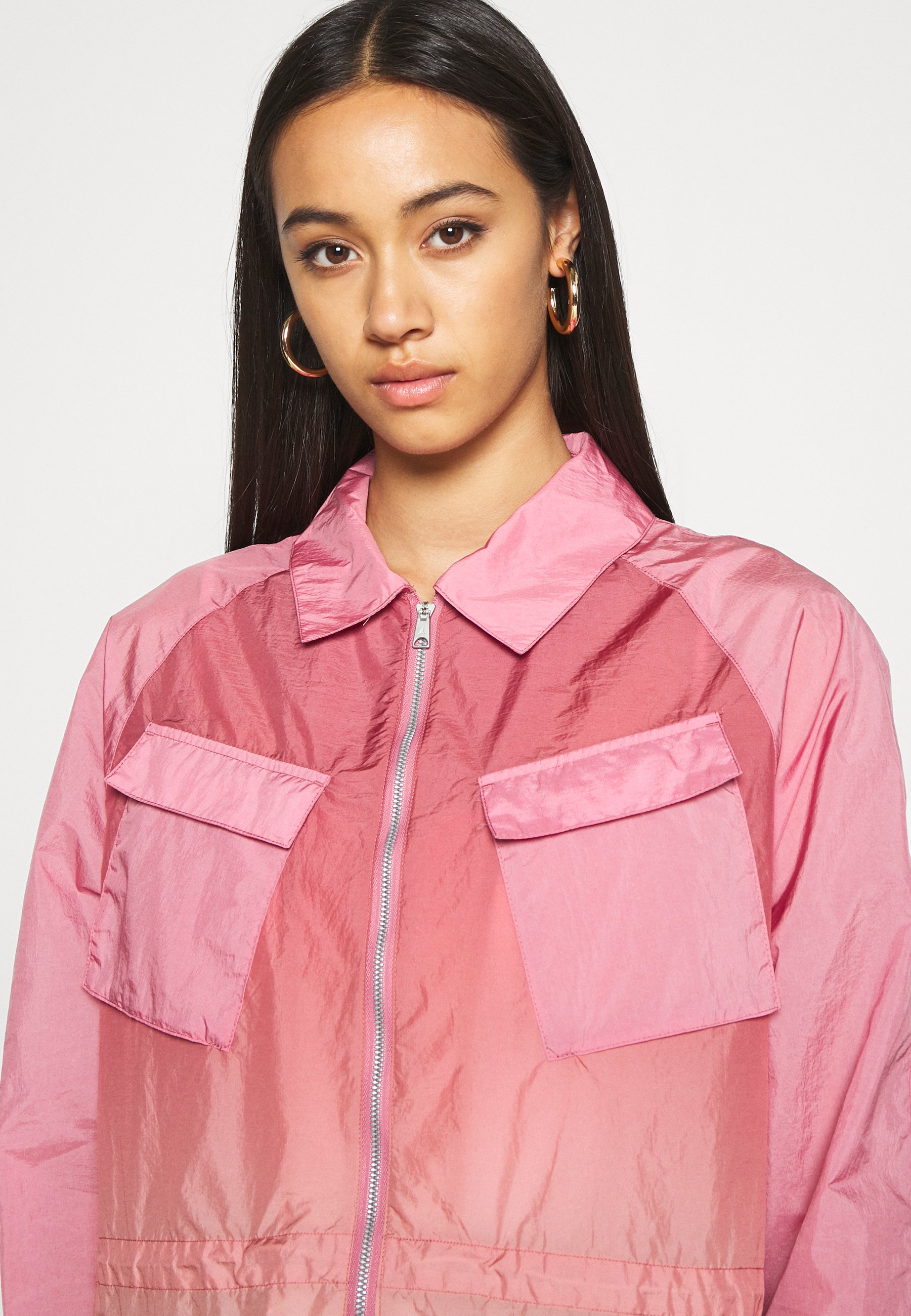 Jordan WINDBREAKER - Korte jassen - desert berry/laser orange/zalmroze -  Zalando.be