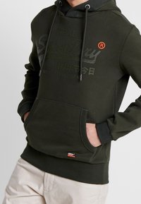 Superdry & Co Felpa con cappuccio - olive