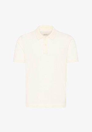 Blend, BHDAO KNIT - Poloshirts - vanilla ice