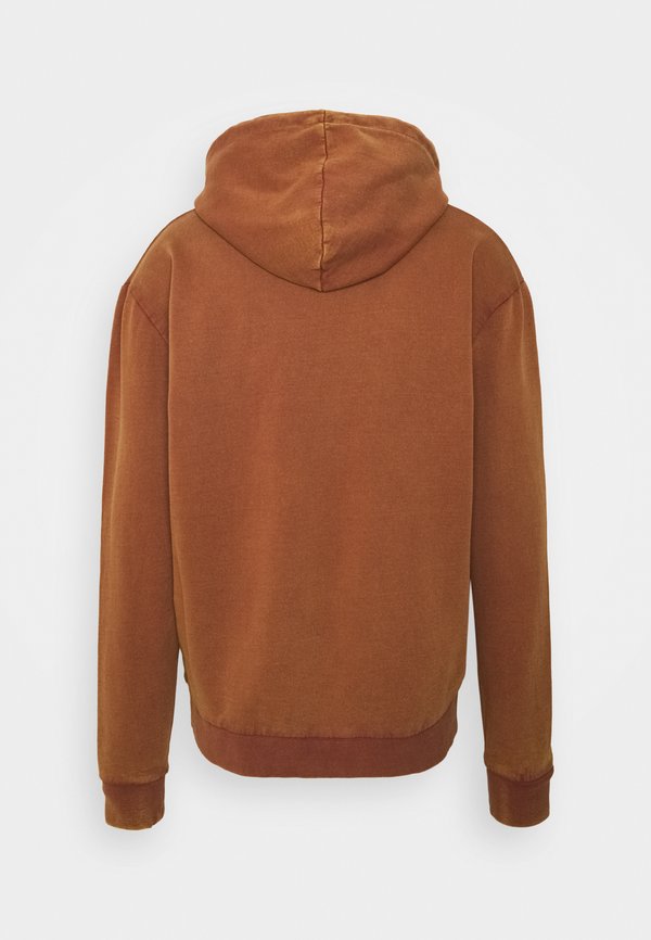 SMALL SIGNATURE BOX WASHED HOODIE UNISEX - Sweatshirt - dark orange4
