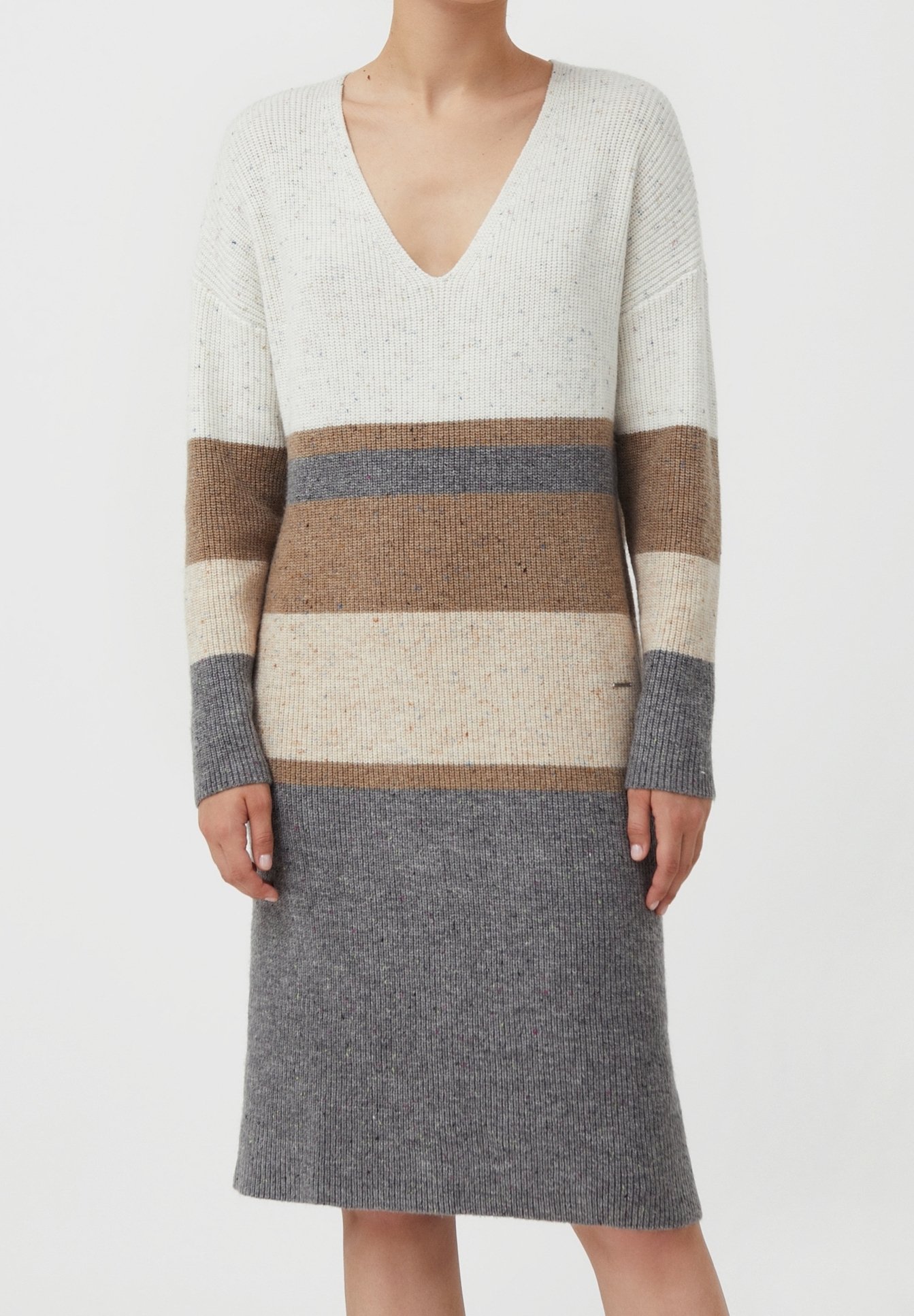 Finn Flare Jumper dress - light grey - (Pre-owned) - Zalando.ie