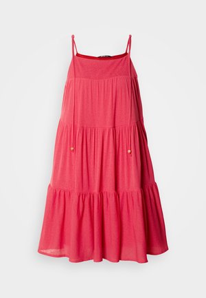 Gina Tricot, FLOWY STRAP DETAIL DRESS - Nappali ruha - winterberry