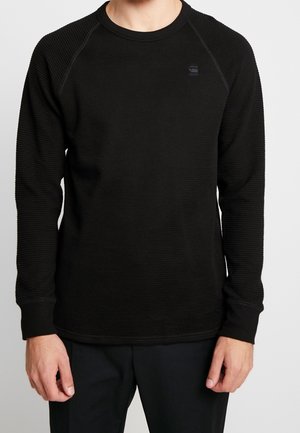 Strickpullover - black