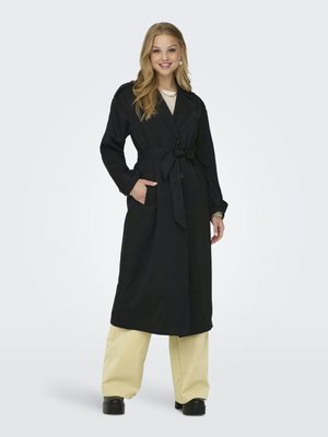 ONLY ONLLINE X-LONG NOOS OTW - Trenchcoat - black