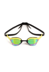 Arena ULTRA SWIPE MIRROR WETTKAMPF - Simglasögon - emerald cyber lime