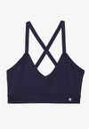 ESSENTIAL MEDIUM SUPPORT SPORTS BRA WITH ADJUSTABLE CROSS BACK - Reggiseno sportivo con sostegno medio - dark blue