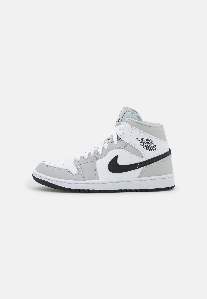 Jordan AIR JORDAN 1 MID - Sapatilhas de cano alto - grey fog/black/white