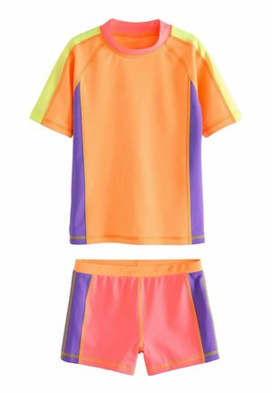 SET  - REGULAR FIT - Peldkostīms - orange pink