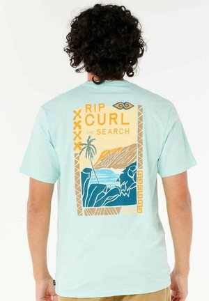 Rip Curl AOTS CODY WELSH - Print T-shirt - aqua