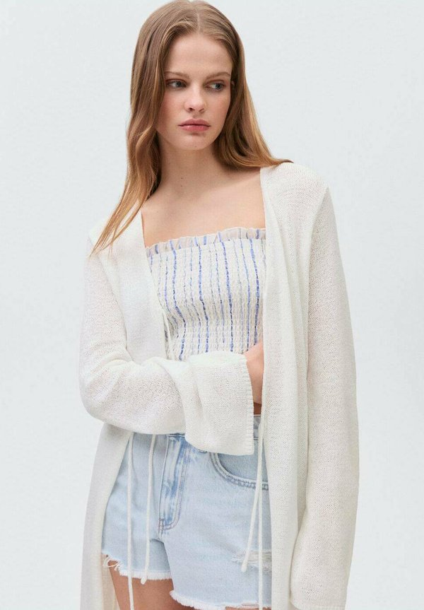 Cardigan - blanc cassé3