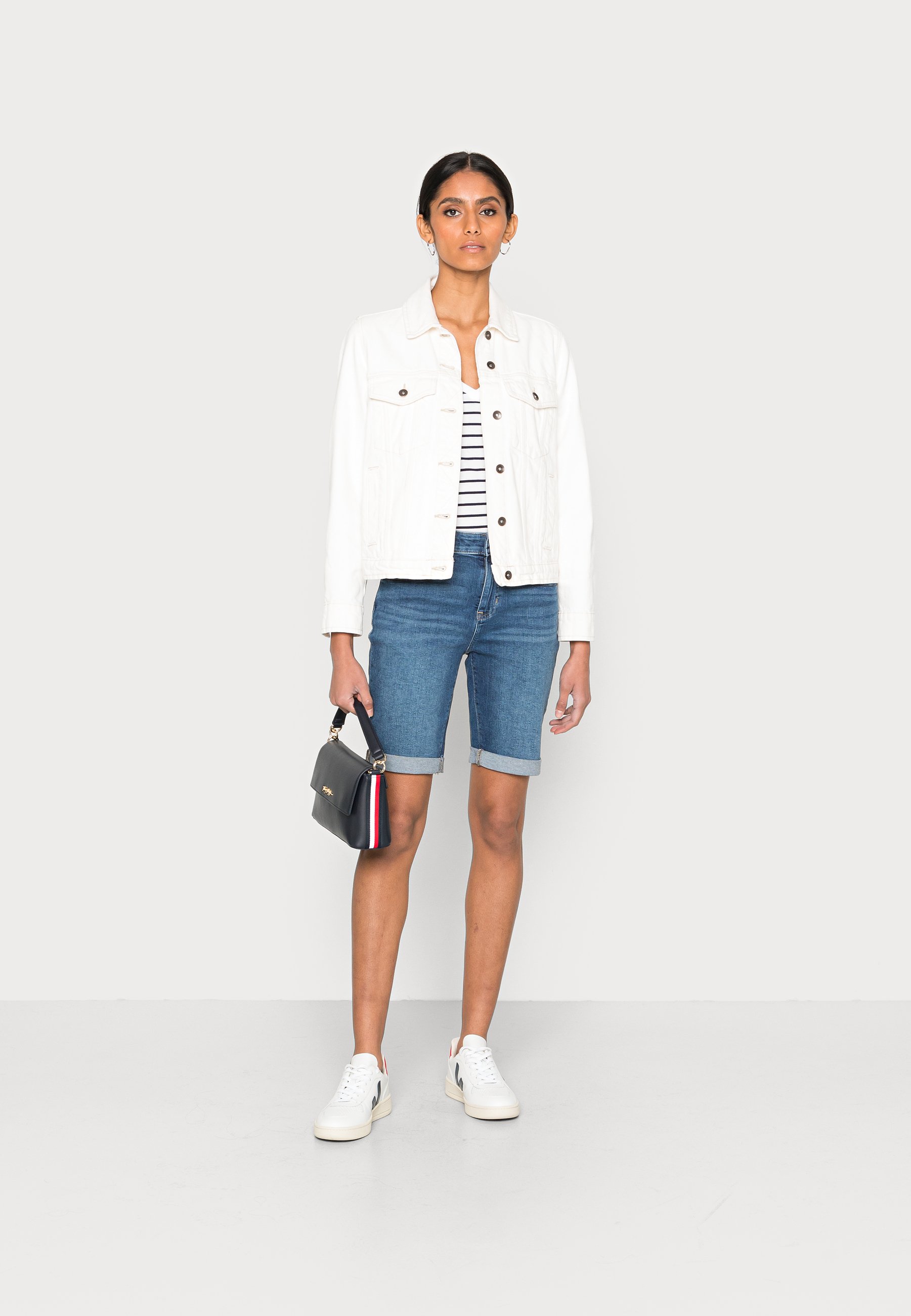 GAP BERMUDA - Shorts di jeans - dark flynn/blu denim - Zalando.it
