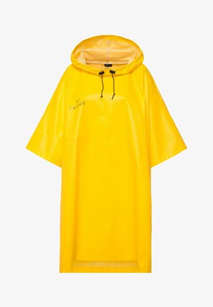 LAURASØN REGENCAPE UNISEX REGENDICHT KAPUZE BREIT ÜBERSCHNITTEN - Parka - yellow