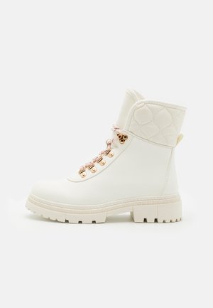 Keds The Platform Lug - Tenis Con Cordones Para Mujer, Blanco (White Eyelet), 7 US